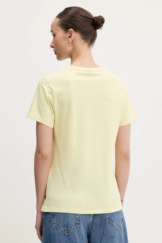 Îmbrăcăminte Hugo Blue tricou din bumbac 50513667 galben
