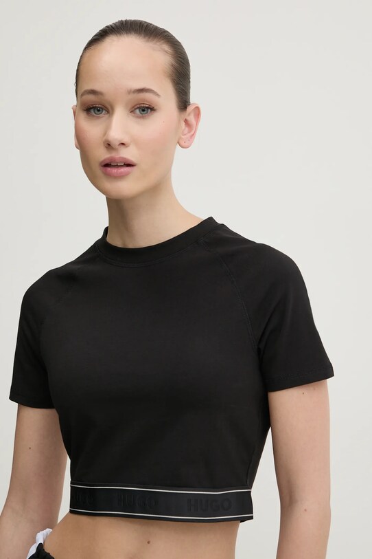 HUGO Blue t-shirt czarny 50531196