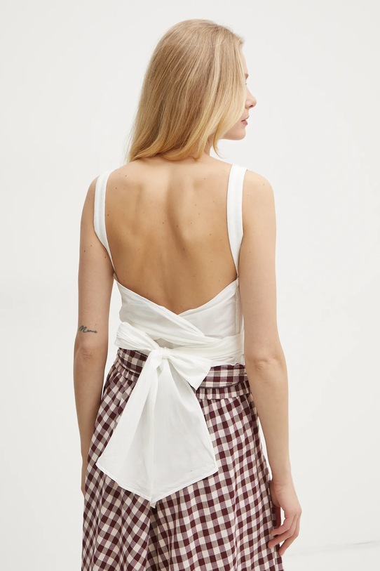 Odjeća Pamučni top Forte Forte 13638.my.t.shirt bijela