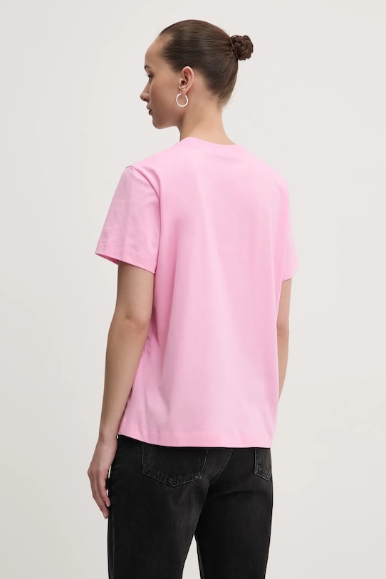 Odzież MSGM t-shirt bawełniany 3841MDM92.257002 różowy