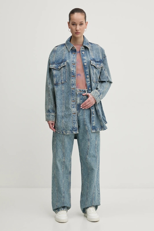 Блузка HUGO 50530450 помаранчевий SS25