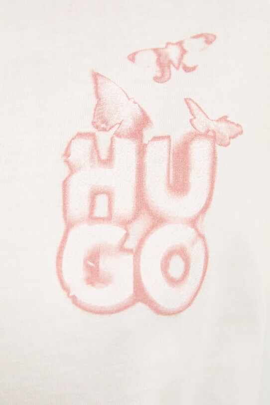 HUGO tricou din bumbac 50534246 bej