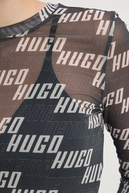 Лонгслів HUGO 50534837 сірий