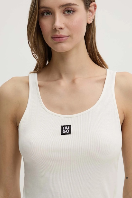 Oblečenie Top HUGO 50534928 béžová