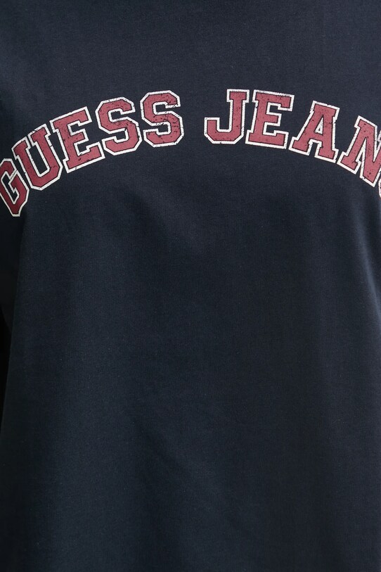 Guess Jeans t-shirt bawełniany W5RI41.K8HM0 granatowy