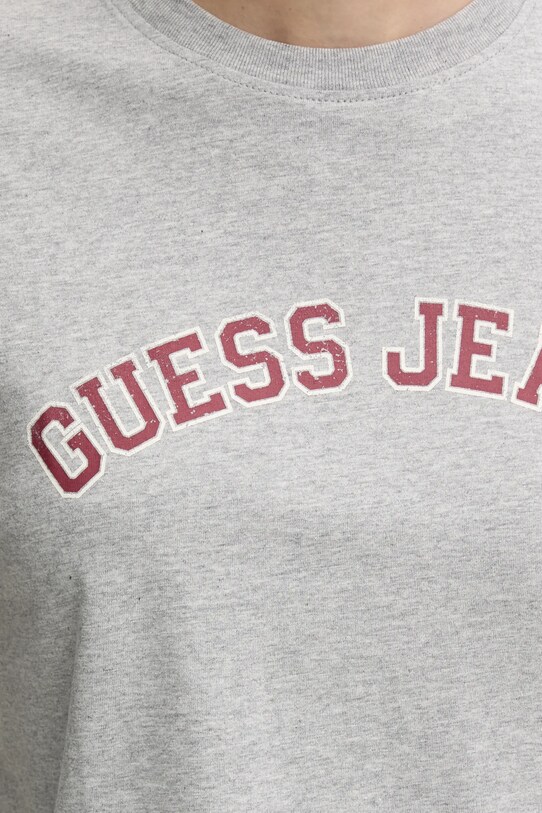 Guess Jeans tricou din bumbac W5RI41.K8HM0 gri