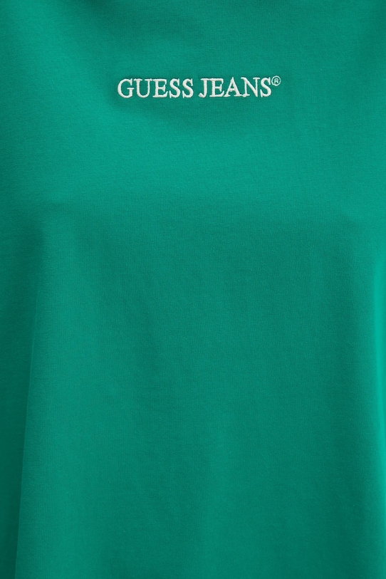 Бавовняна футболка Guess Jeans W5RI42.K8HM0 зелений