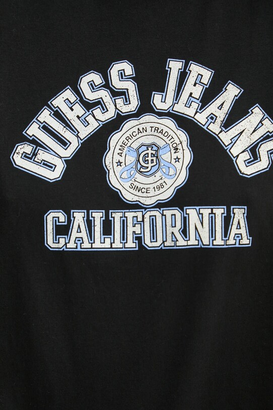 Guess Jeans tricou din bumbac W5RI43.K8HM0 negru