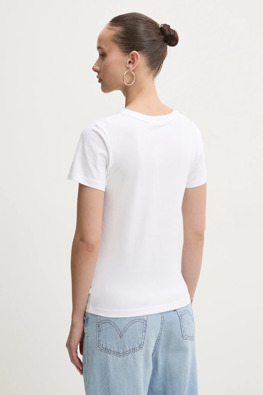 Odzież Guess Jeans t-shirt W5RI52.J1314 biały