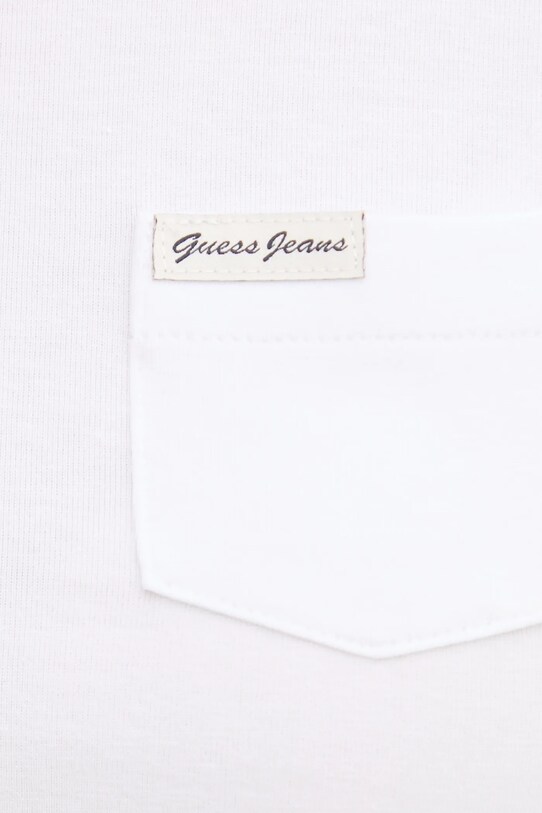 Guess Jeans tricou W5RI52.J1314 alb