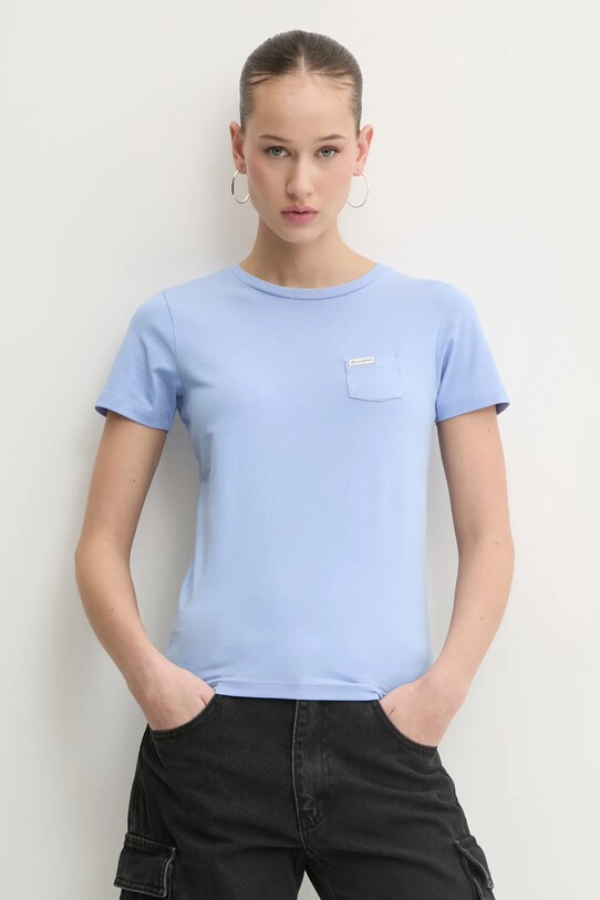 Футболка Guess Jeans regular блакитний W5RI52.J1314