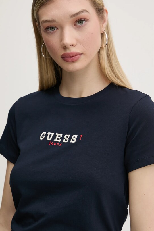 Футболка Guess Jeans темно-синій W5RI54.J1314