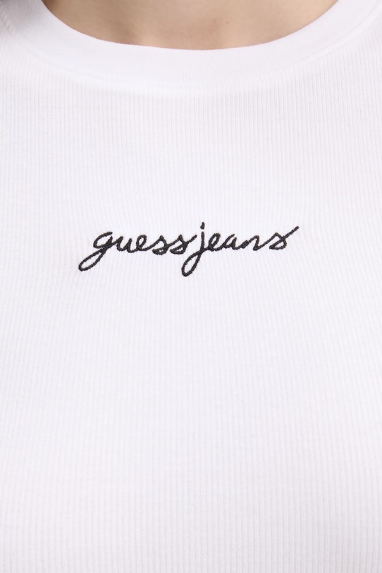 Majica kratkih rukava Guess Jeans W5RI57.KA0H1 bijela