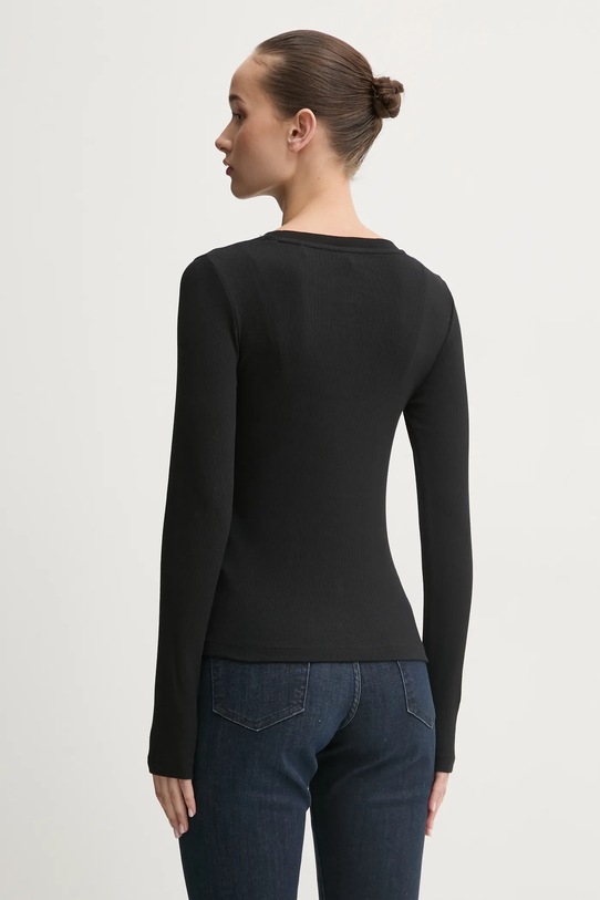 Odzież Guess Jeans longsleeve W5RI58.KA0H1 czarny