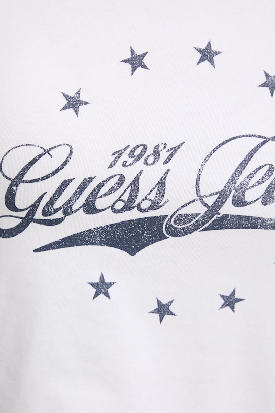 Guess Jeans tricou W5RI59.J1314 alb