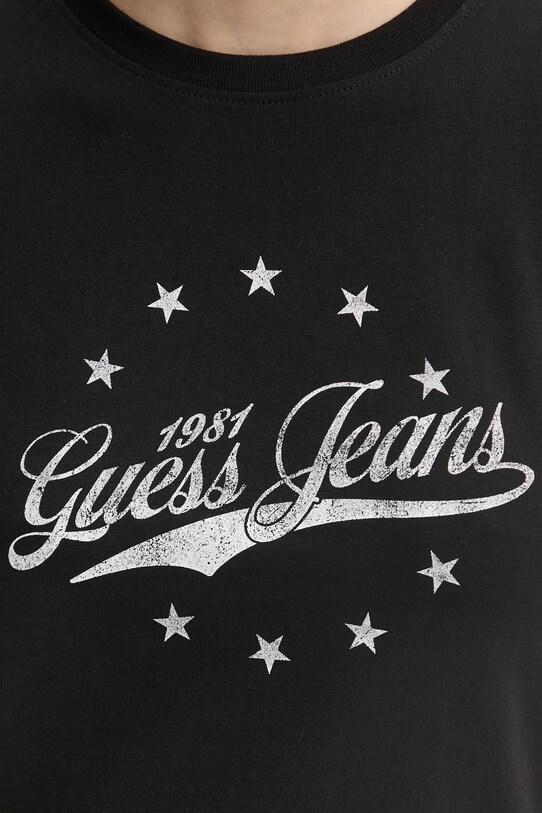 Guess Jeans tricou W5RI59.J1314 negru