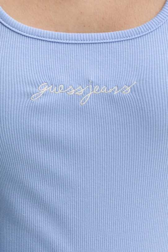 Guess Jeans top W5RP48.KA0H1 albastru