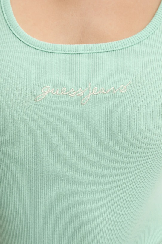 Топ Guess Jeans W5RP48.KA0H1 зелений