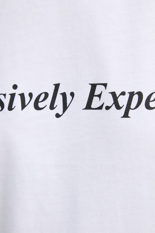 Victoria Beckham t-shirt bawełniany 1125JTS006356A biały