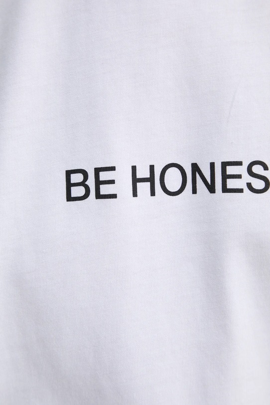 Victoria Beckham t-shirt bawełniany 1125JTS006137A biały