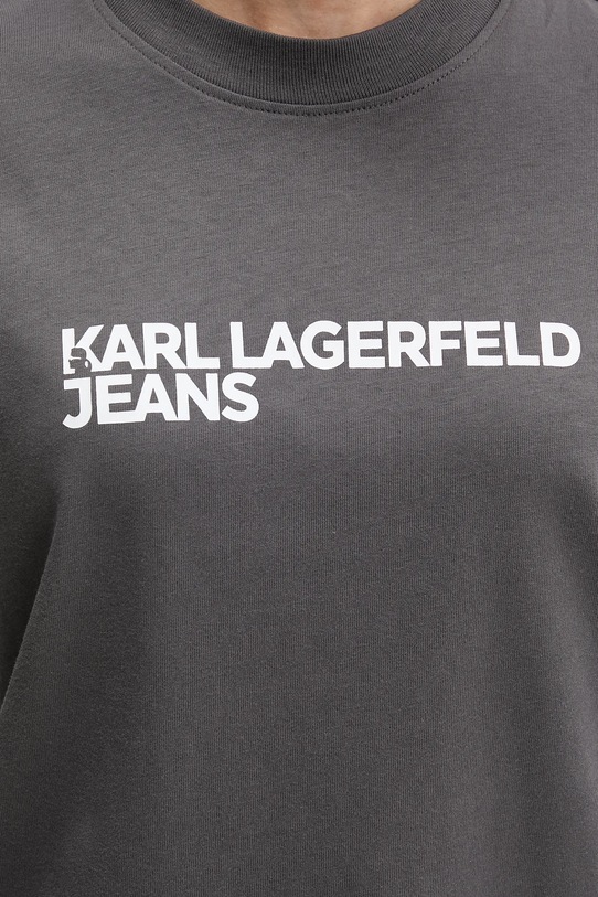 Karl Lagerfeld Jeans t-shirt in cotone A1W17005 grigio