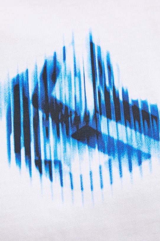 Хлопковая футболка Karl Lagerfeld Jeans A1W17109 белый