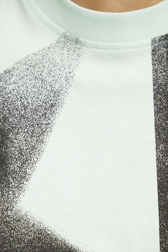 Хлопковая футболка Karl Lagerfeld Jeans A1W17033 зелёный