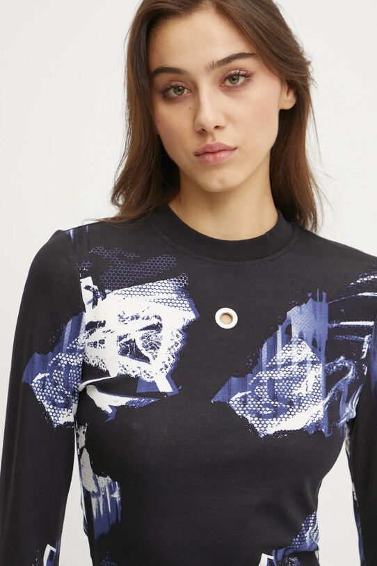 Лонгслив Karl Lagerfeld Jeans чёрный A1W17038