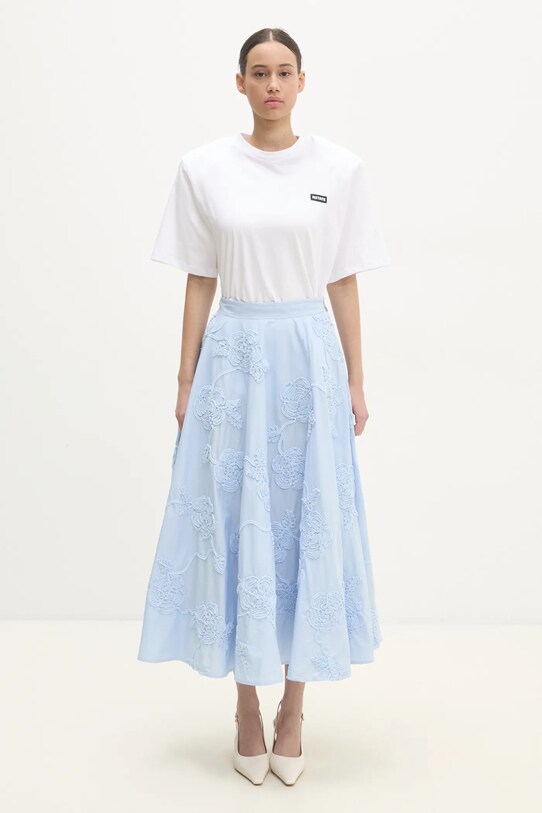 Rotate cotton t-shirt 113624400 white