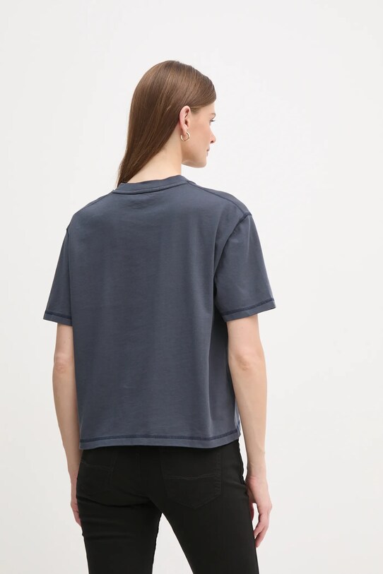 Oblečení Bavlněné tričko Tommy Hilfiger WW0WW43897 modrá