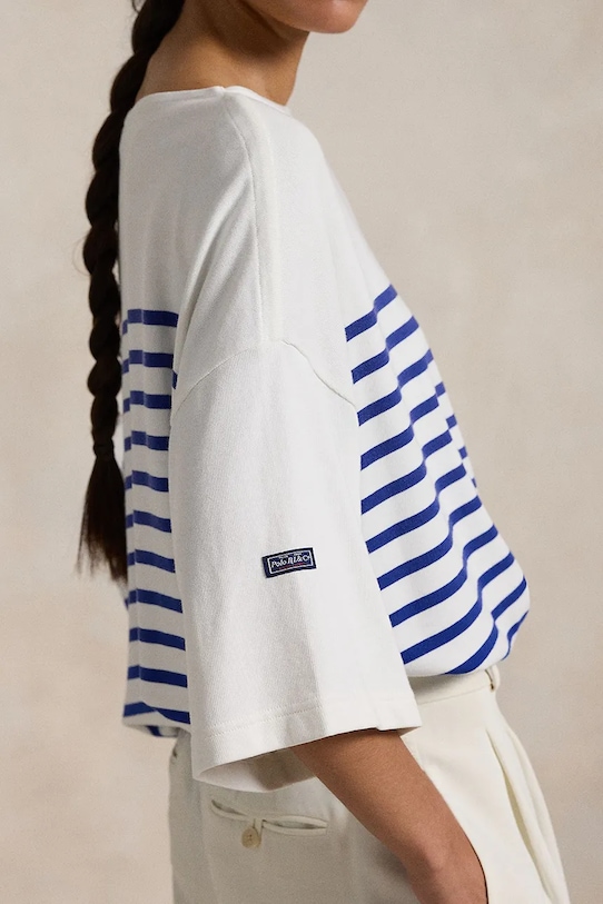 Polo Ralph Lauren tricou din bumbac alb 211959111