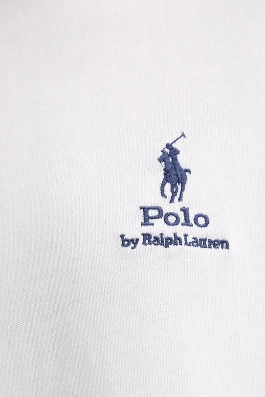 Βαμβακερό μπλουζάκι Polo Ralph Lauren 211959114 λευκό