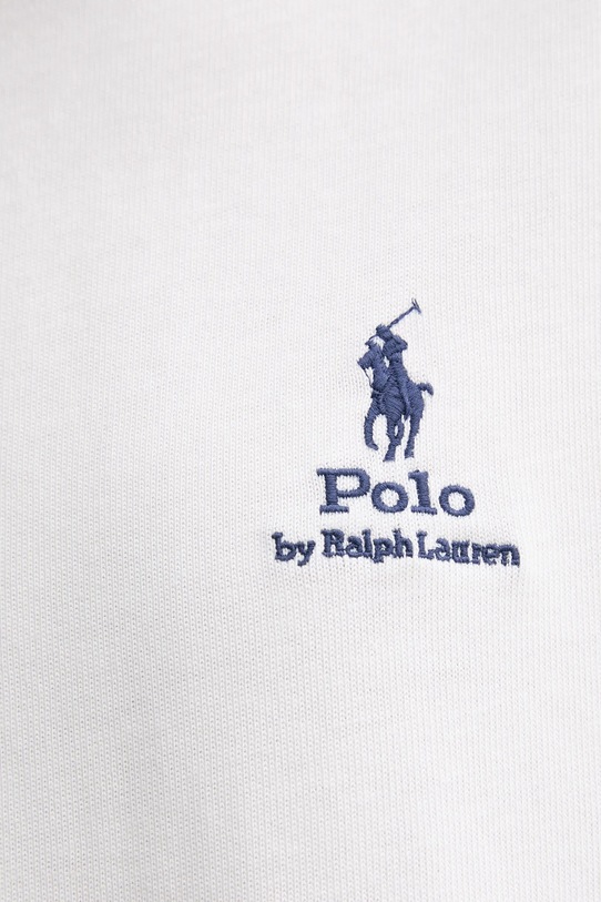 Bavlnené tričko Polo Ralph Lauren 211959114 biela