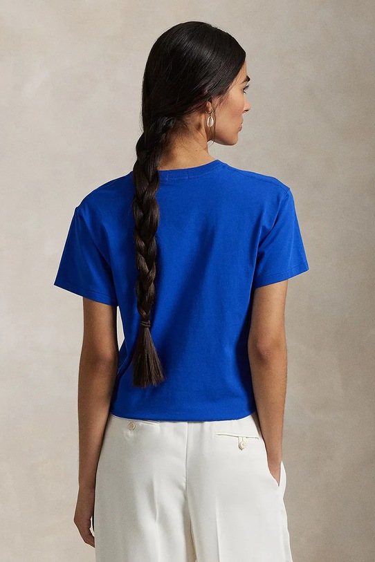 Polo Ralph Lauren t-shirt in cotone 211959114 blu SS25