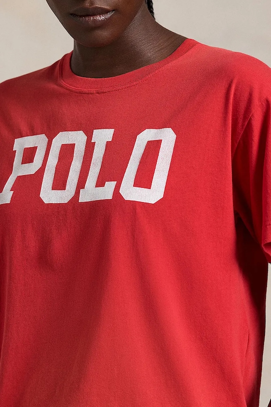 Polo Ralph Lauren t-shirt bawełniany czerwony 211959617