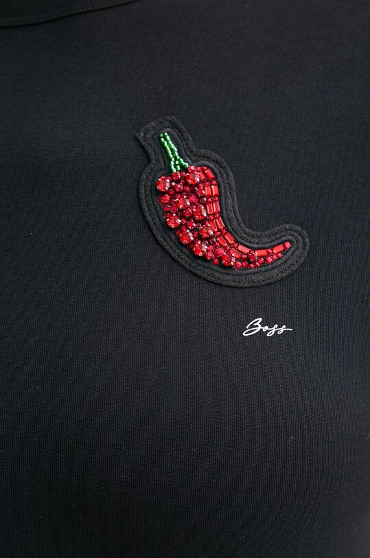 Pamučna majica BOSS Orange 50535125 crna