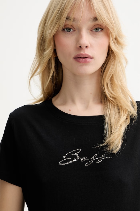 BOSS Orange t-shirt bawełniany czarny 50538826