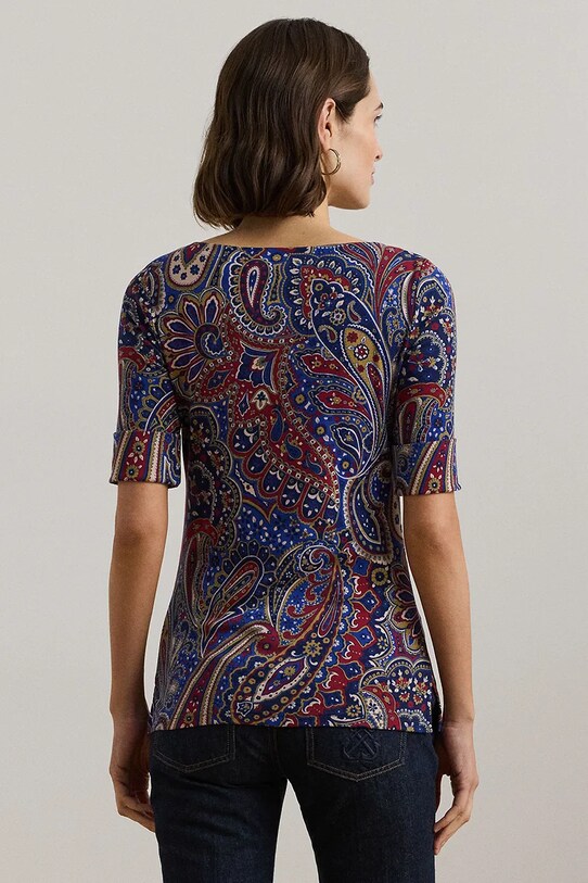 Lauren Ralph Lauren t-shirt in cotone 200957613 multicolore SS25