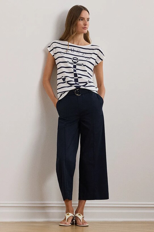 Îmbrăcăminte Lauren Ralph Lauren tricou 200957677 alb