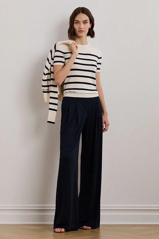 Oblečenie Tričko Lauren Ralph Lauren 200961688 béžová