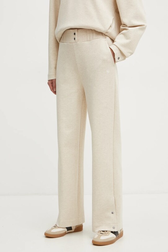 BOSS pantaloni de trening uni bej 50532017