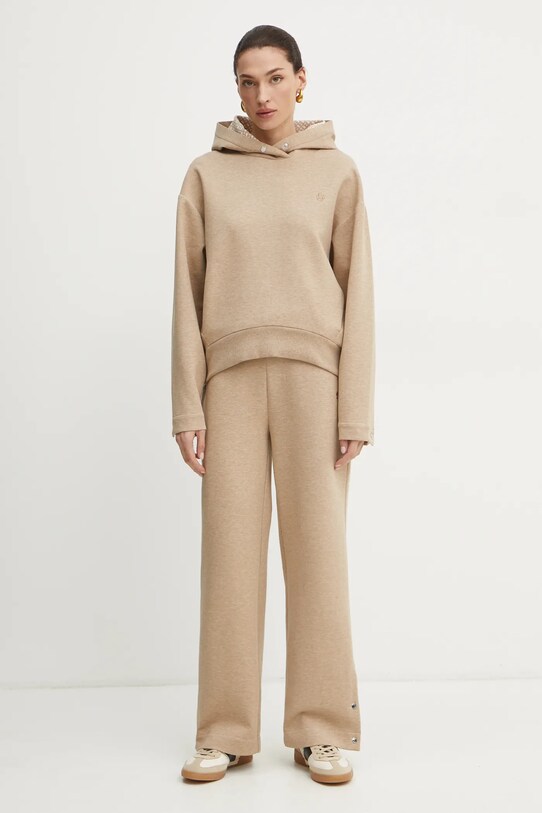 Mikina BOSS 50532026 béžová SS25