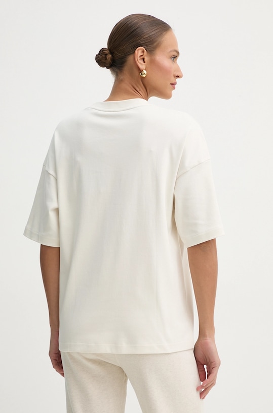 Одяг Бавовняна футболка BOSS 50532093 бежевий