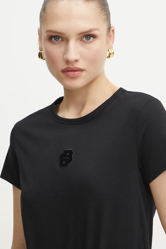 BOSS tricou din bumbac negru 50534800