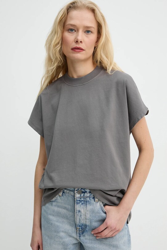 Бавовняна футболка Won Hundred сірий 3373.12071