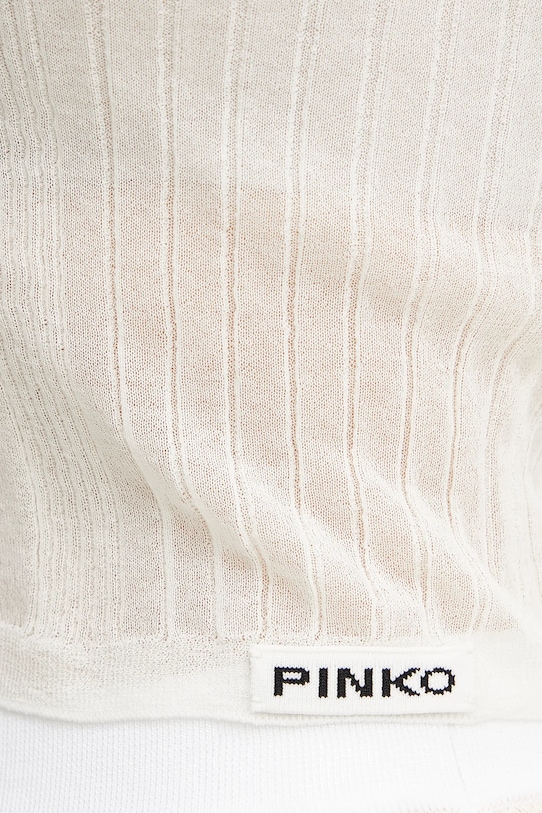 Pinko t-shirt 104773.A1ND beżowy