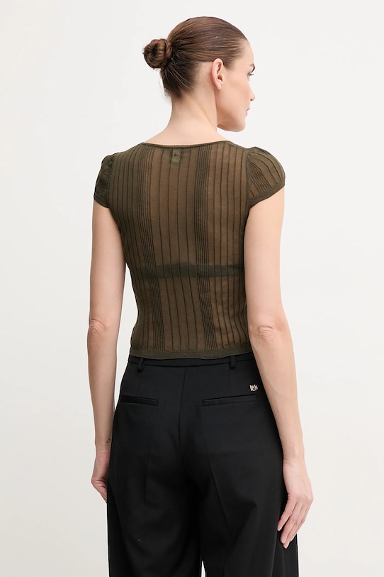 Odzież Pinko t-shirt 104773.A1ND zielony