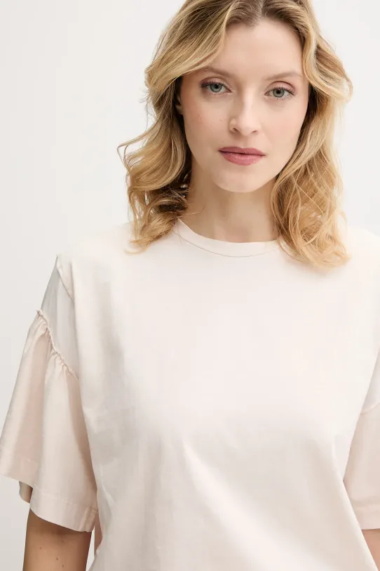 Pinko t-shirt beżowy 104965.A2HX