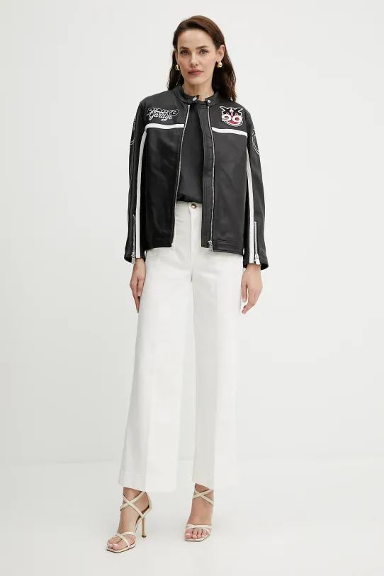 Pinko t-shirt 104965.A2HX czarny SS25