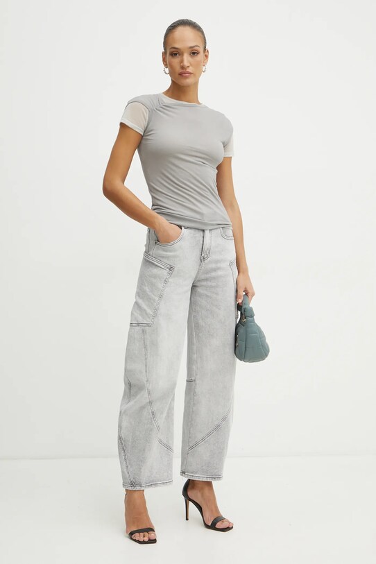 Футболка Pinko 104654.A2CL сірий SS25